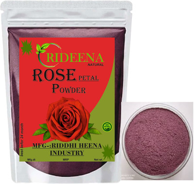 Rideena Glow Rose Powder for face pack new pack(600 g)