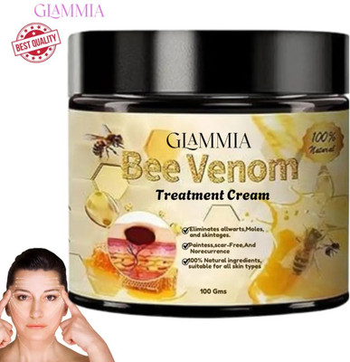 GLAMMIA Bee Venom Skin Cream | Gentle Glow Enhancing Hydration Care(100 g)