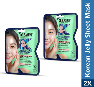 DR.RASHEL Korean Glass Skin essence - Jelly Glow Sheet Mask(50 ml)