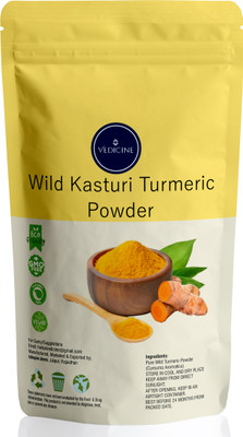 VEDICINE Oragnic Wild Amba Haldi Kasturi Turmeric Manjal Powder For Skin Whitening(150 g)