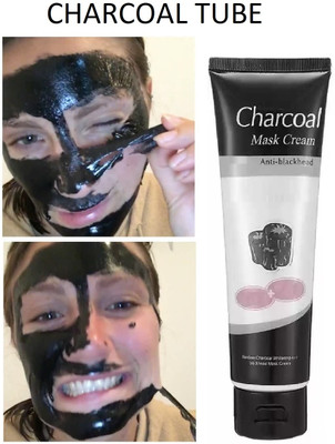 JANOST MAGIC ACTIVATED CHARCOAL TUBE FOR SKIN BRIGHTENING & MOISTURIZING(130 g)