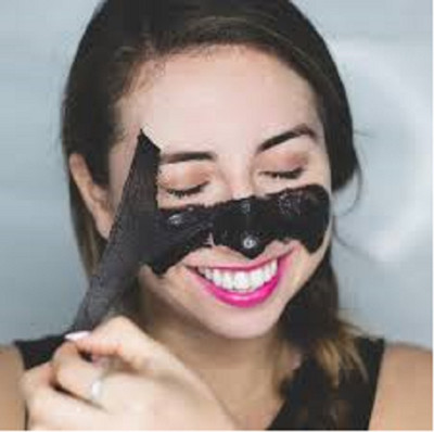 Luipui best for lady peel off mask charcoal face mask amazing(130 ml)