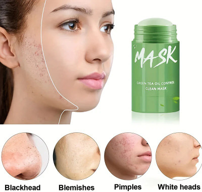 Luster Shine Purifying Solid Cleansing Clay Stick Mask(40 g)