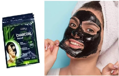 Luipui DEEP CLEANING CHARCOAL PEEL OF MASKS (150ML) PACK OF 1(150 ml)