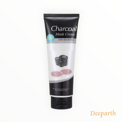 Deeparth Charcoal Face Mask for Acne-Prone and Oily Skin Peel Off Mask (AZ1594A919)(130 g)