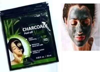 Luipui TRENDING BAMBOO CHARCOAL PEEL OFF MASK FOR ACNE PIMPLES(130 ml)