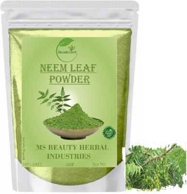 Beautoherb pure Natural Neem Powder for face pack new(400 g)