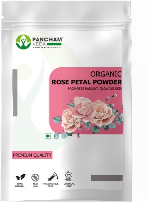 PanchamVeda Natural Organic Rose Petal Powder(100 g)