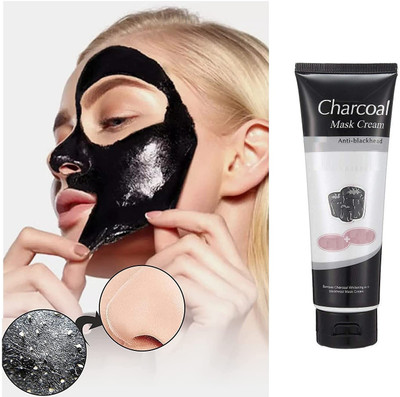 Herrlich PURIFYING DEEP CLEANSING CHARCOAL TUBE FACE GEL MASK(130 g)