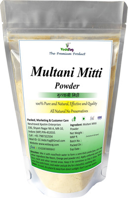 VY VedaYug Natural Multani Mitti Powder/ Natural Face Pack (100 Gram)(100 g)