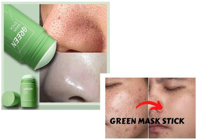 REIMICHI Green Purifying Clay Stick Mask Oil Control Intent Glow(40 g)