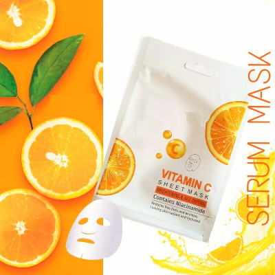 tanvi27 Brightening & Anti-Aging Silk Face Sheet Mask All Skin Types(20 g)