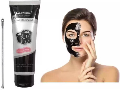 AFARAXIA ANTI Activated CHARCOAL TUBE FOR BLACKHEAD REMOVAL Skin Detoxify Peel off Mask(120 ml)