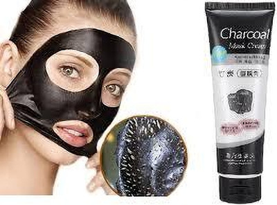 Luipui charcoal peel off mask for blackheads peel of mask pack of 1(130 g)