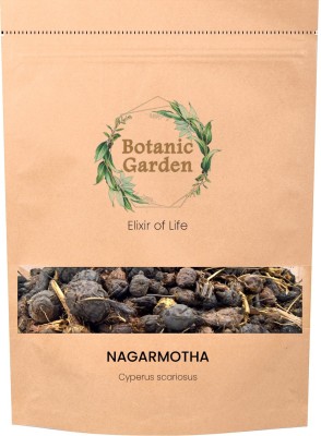 botanic garden Organic Raw Nagarmotha Herb | Cyperus Rotundus | Hair Care | Hair Growth - 100 g(100 g)