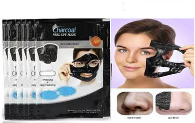 Luipui charcoal peel off mask for pimples(150 ml)