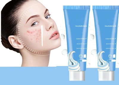 REIMICHI COMBO MASK FACE CLEANSING ICE CREAM MASK CLEAN POSE BLACK HEAD REMOVER(240 ml)