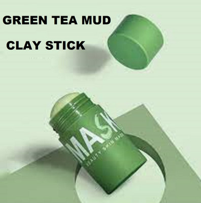 Luipui facial mask green tea mud clay stick pack of 1(40 g)