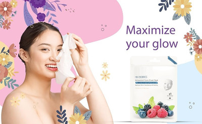 tanvi27 Berries Facial Sheet Mask(20 g)