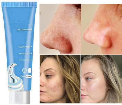 Libline BEST SOFT AND SMOOTHEN BRIGHTEN SKIN ICE CREAM MASK (120 ml)(120 ml)