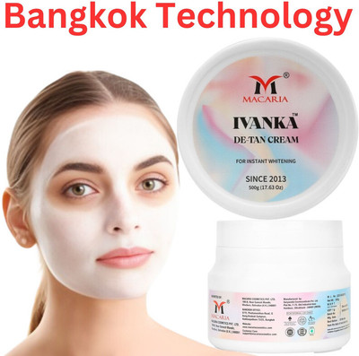 MACARIA IVANKA Whitening Turbo Detan Elixir Face Pack Mask 3 in 1(500 g)
