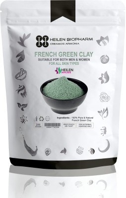 HEILEN BIOPHARM French Green Clay Powder - 100 Gram, Pack of 1(100 g)