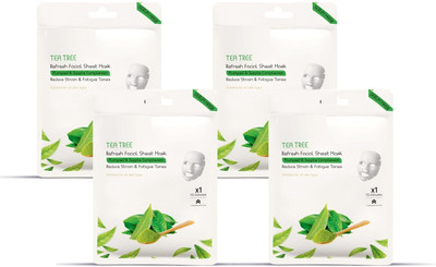tanvi27 Tea Tree Essential Blemish Control Sheet Mask Refreshing & Soothing(80 g)