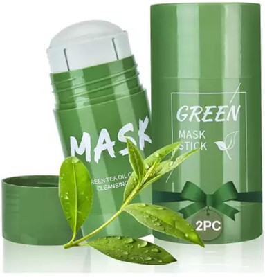 Luipui GREEN MASK STICK OIL Control Pack of 2 80g(80 g)