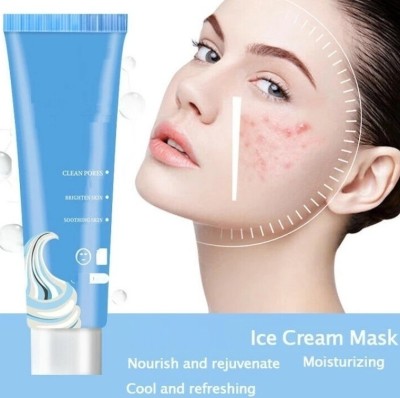 CATERINACHIARA Ice Cream Mask Acne Moisturizing Smear Mask Blackheads Remover Mask Cleansing(120 ml)