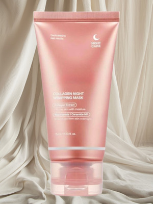 Deeparth MediKub Wrapping Collagen Hydrating Peel-Off Mask for Night Skin Calming(75 ml)
