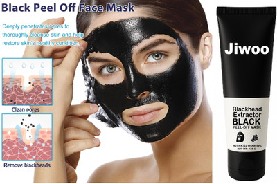 Jiwoo Charcoal Peel Off Face Mask For Removing Blackheads and Whiteheads(130 g)