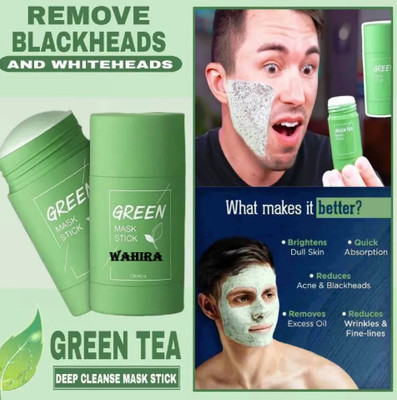 WAHIRA GREEN STICK MASK FOR BLACK HEAD REMOVER Face Shaping Mask(40 g)