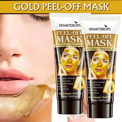 smartdrops Deep Cleanse and Restore Skin’s Natural Shine for Golden Face Mask(120 ml)
