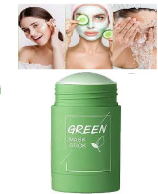 Luipui Green Tea Mask Mud Stick for Face 40g pack of 1(40 g)