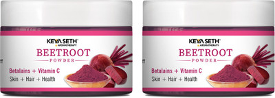 KEYA SETH AROMATHERAPY Beetroot Powder with Betalains & Vitamin C for Glowing Skin & Immunity Boost(200 g)