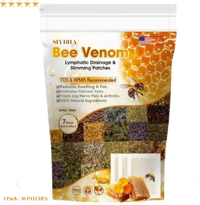 SIYDHA Bee Venom Foot Patches Honey Formula For Complete Detox(100 g)