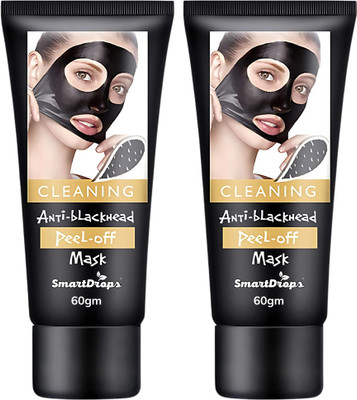 smartdrops Blackhead Removal Peel Off Face Mask for Tan Removal & Purifying of Skin(120 g)