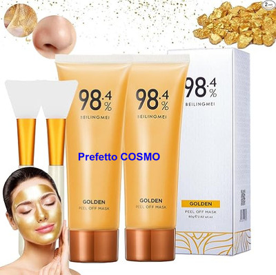 Prefetto COSMO Gold Peel Mask Duo for Glowing Complexion(160 ml)