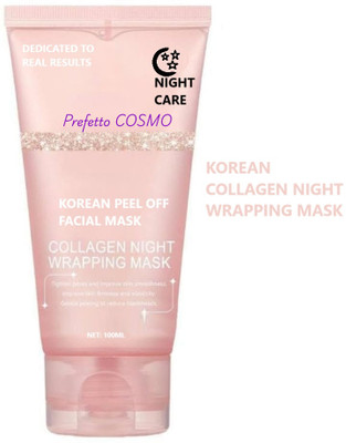 Prefetto COSMO Collagen Night Peel Off Mask for Skin Firming(100 ml)