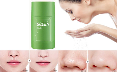 REIMICHI Moisturizing Hydrating Skin Rotating Cream Mask Stick Mud Clay Mask  Face Wash(40 g)