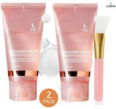 LORSHEL Collagen Night Wrapping Peel Off Mask for and Lifting Trending(150 ml)