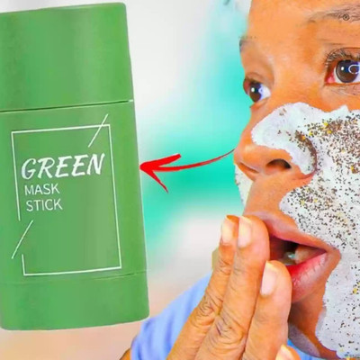 REIMICHI Green Mask Stick, Green Tea Purifying Clay Stick mask(40 g)