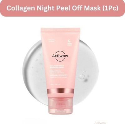 Actiwow Collagen Night Mask Wrapping Collagen Elasticity Wrap(100 ml)