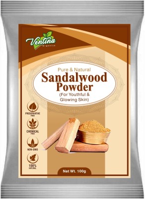 Ventina Organics Sandalwood Powder (Chandan powder) for Face Pack & Skin Care(100 g)