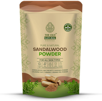 The Old Natural Pure Sandalwood Powder for Face, Natural Chandan for Glowing Skin(200 g)