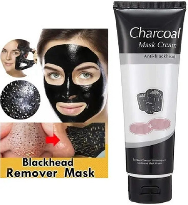 EVERERIN NEW CHARCOAL TUBE MASK FOR EXFOLIATION & OIL CONTROL1(100 ml)