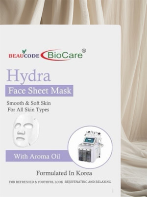 BEAUCODE BioCare Hydra Face Sheet Mask For Blush & Glow(25 ml)