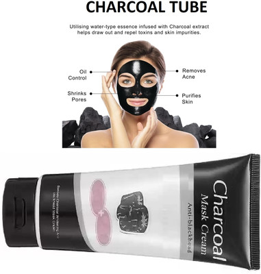 Amaryllis SOFT Blackhead Remover Peel Off Mask, Charcoal Face Mask For all skin type(130 g)