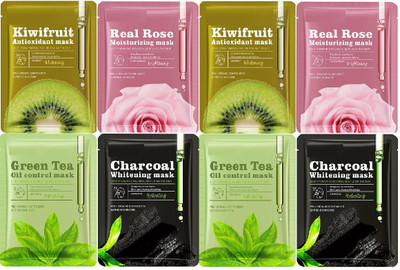 beotua face sheet mask serum pack of 8(200 g)