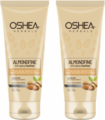 OSHEA Almondfine Anti-Ageing Facepack | 100 g (pack of 2)(100 g)